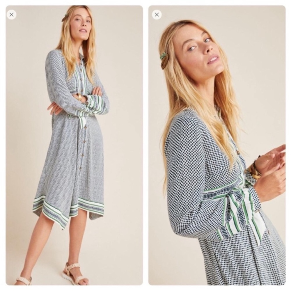Anthropologie Maeve constantine midi dress